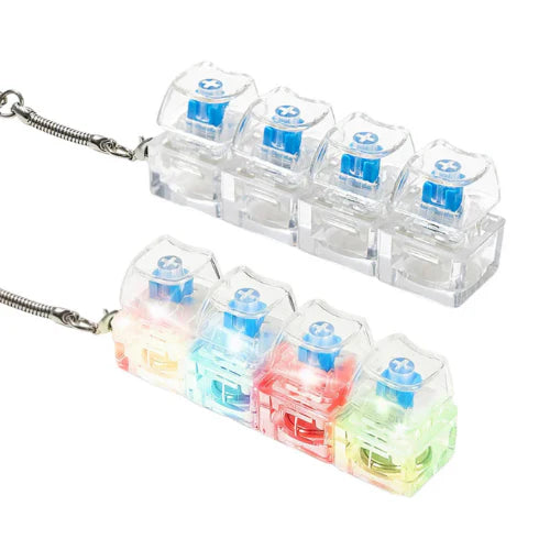 ClickyStress ™ Llavero antiestrés en forma de Tecla