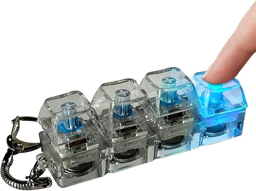 ClickyStress ™ Llavero antiestrés en forma de Tecla